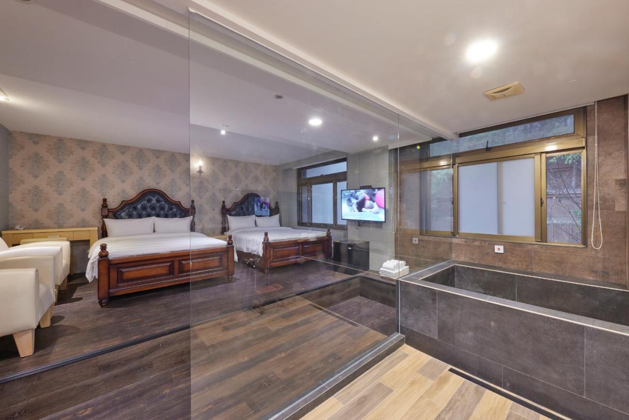 Kyokusui Hotspring Hotel تايبيه المظهر الخارجي الصورة